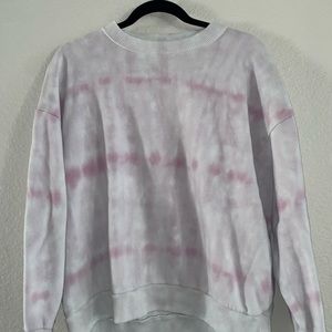 American Eagle Crewneck Tie-Dye Sweatshirt